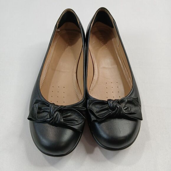 Hotter Shoes Size 9 Comfort Concept JEWEL Flats Shoes Ballet Black US 9 UK 7 - Picture 2 of 9